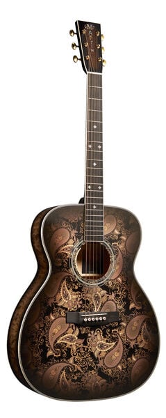 Martin Custom Shop M Paisley Ember Burst Guitar image number 0